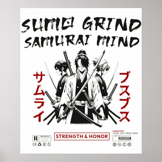 Sumo Grind Samurai Grind Poster (Front)