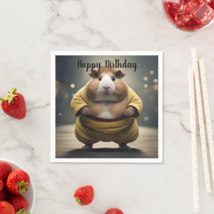 Sumo Guinea Pig, Napkin