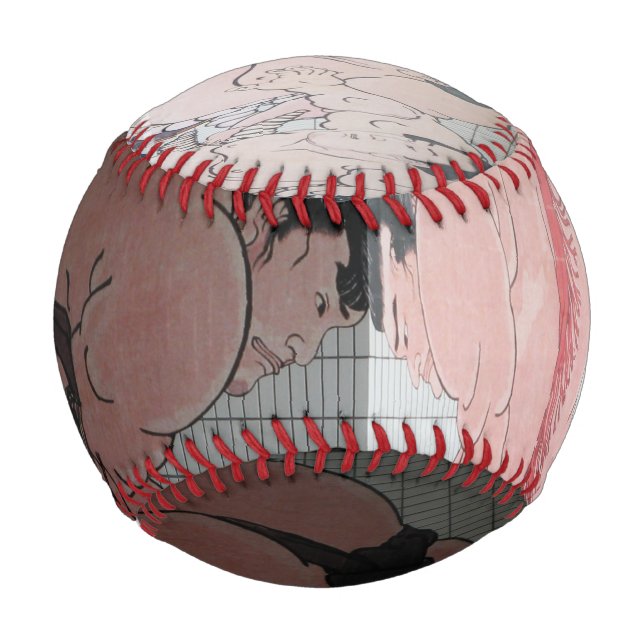 Sumo Mural Wall Art Baseball (Front)