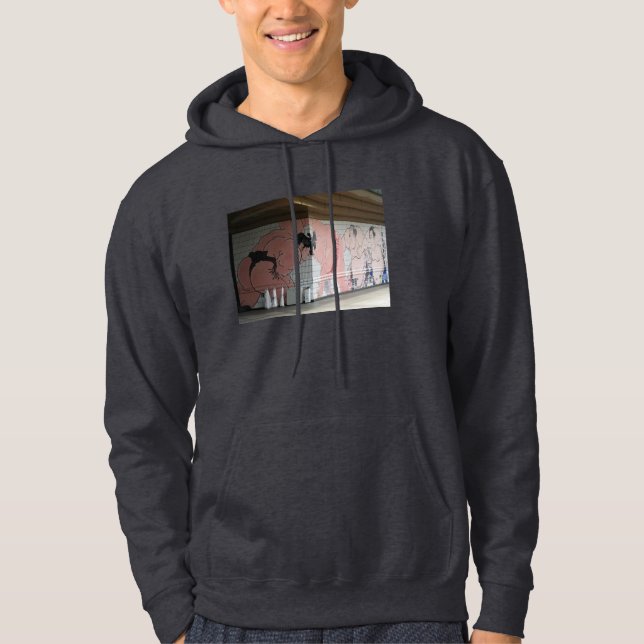 Sumo Mural Wall Art Hoodie (Front)