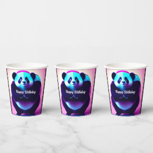 Sumo Panda The Bamboo Gnasher, Paper Cups