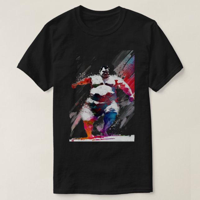 Sumo sport art sumo T-Shirt (Design Front)