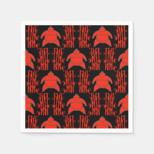 Sumo Wrestler Napkin