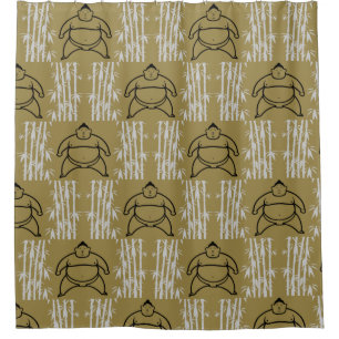 Sumo Wrestler Shower Curtain
