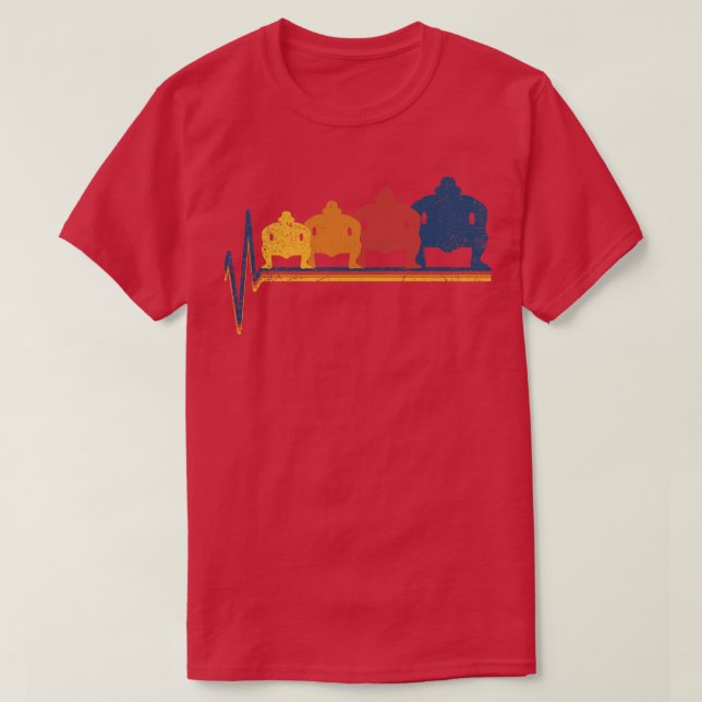 Sumo Wrestler T-Shirt (Design Front)