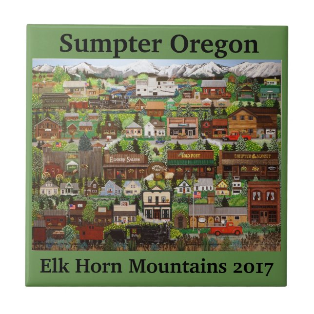 Sumpter, Oregon Tile 2 (Front)
