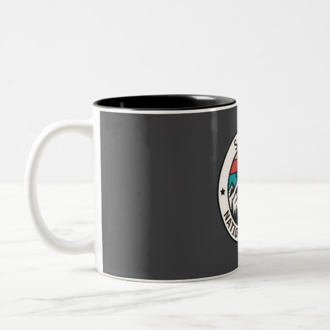 Sumter national forest  Two-Tone coffee mug (Left)