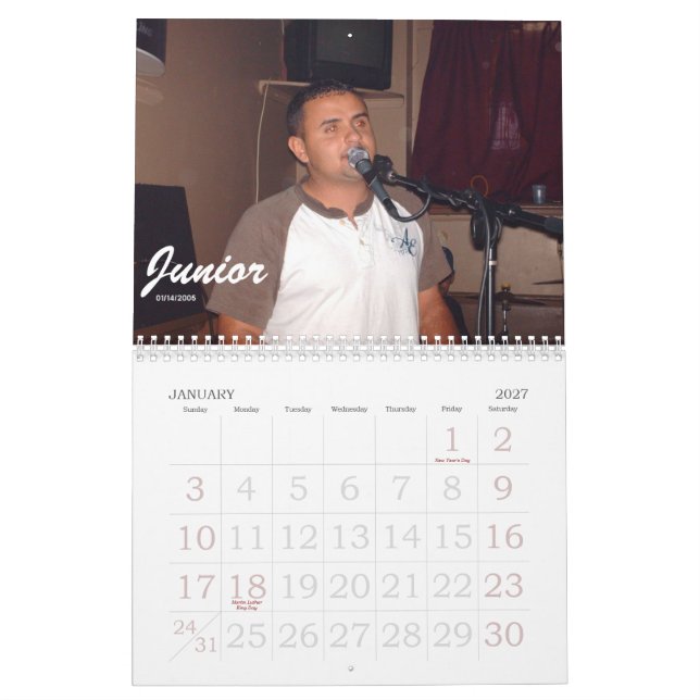 SumtinSneaky Calendar (Jan 2027)