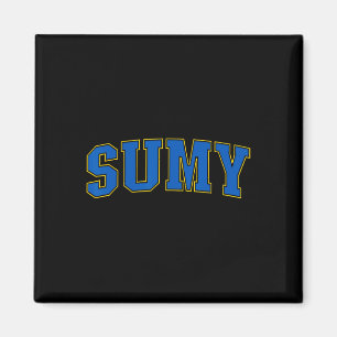 Sumy Ukraine Lovers Patriotic Proud Ukrainian Sumy Magnet