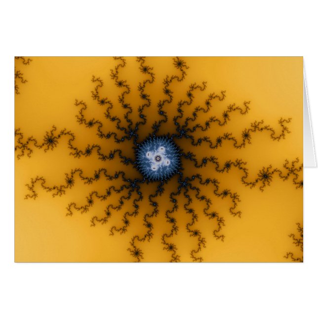 Sun 2 - Fractal Card (Front Horizontal)