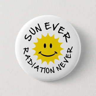 sun 6 cm round badge