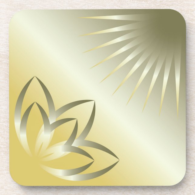 sun and flower coaster (Front)
