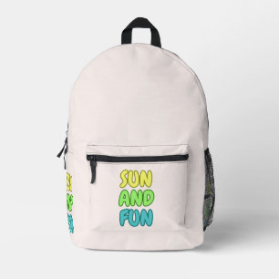 Sun And Fun Backpack 