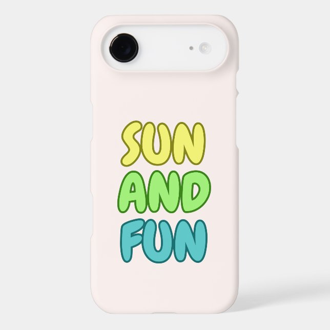 Sun And Fun Slim Fit Case (Back)