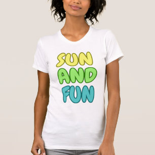 Sun And Fun Slim Fit T-Shirt