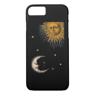 Sun And Moon 90s Whimsigoth Design Case-Mate iPhone Case