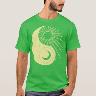 Sun and Moon as Yin Yang Alchemy T-Shirt