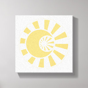 Sun and Moon Canvas Print