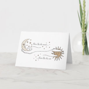 Sun and Moon Card