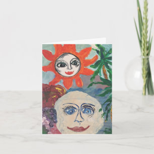 Sun and Moon Card