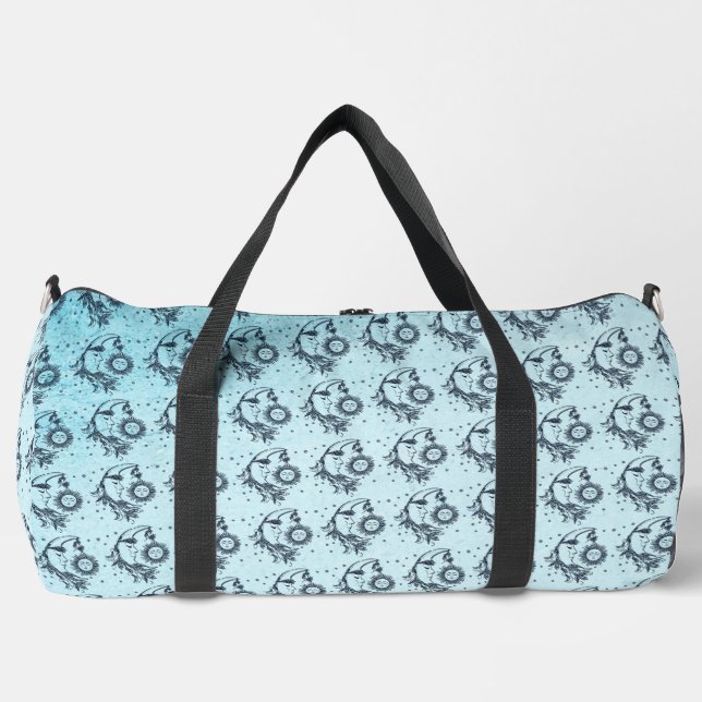 Sun and Moon Duffle Bag (Front)