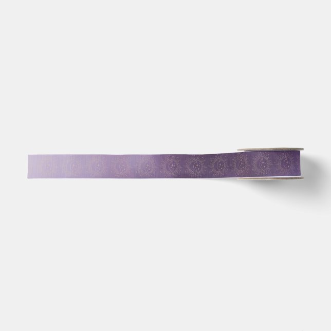 Sun and Moon Grosgrain Ribbon (Front)