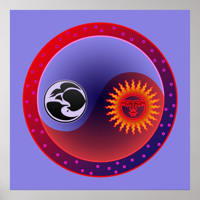 Sun and Moon in Balance Poster (Front)