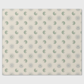 Sun and Moon in Harmony! Wrapping Paper