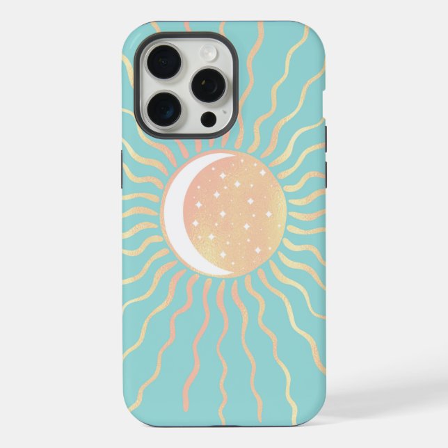 Sun And Moon iPhone Case (Back)