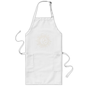 Sun and Moon Long Apron