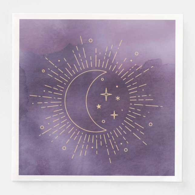 Sun and Moon Napkin (Front)