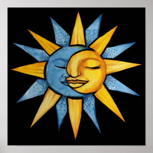 Sun and Moon                                       Poster
