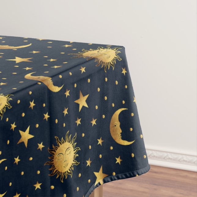 Sun and Moon Tablecloth (In Situ)