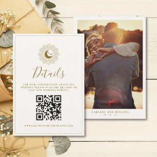 Sun and Moon Timeless QR Code Details Card