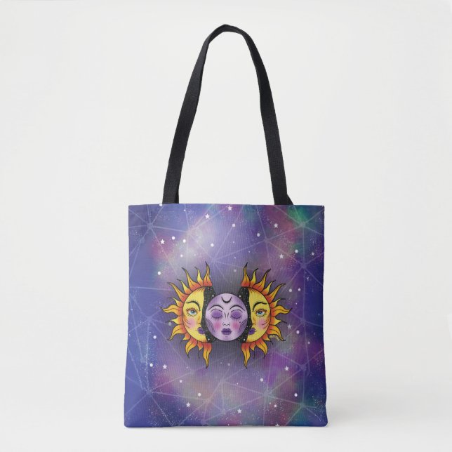 Sun and Moon Tote Bag (Front)