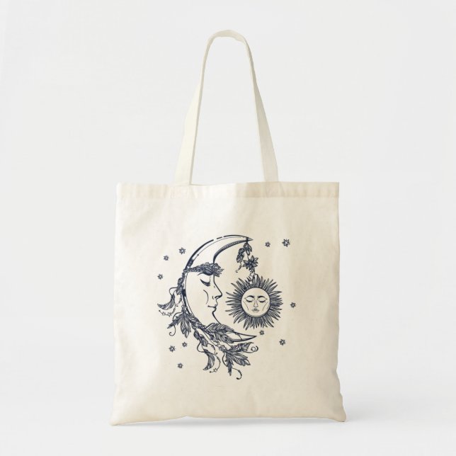 Sun and Moon Tote Bag (Front)