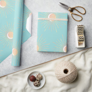 Sun And Moon Wrapping Paper