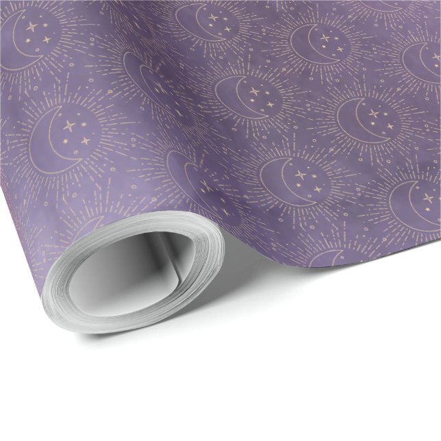 Sun and Moon Wrapping Paper (Roll Corner)