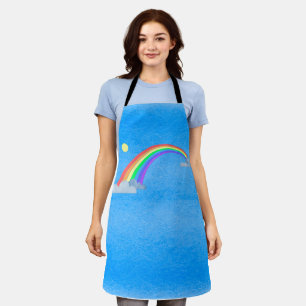 Sun and Rainbow Apron