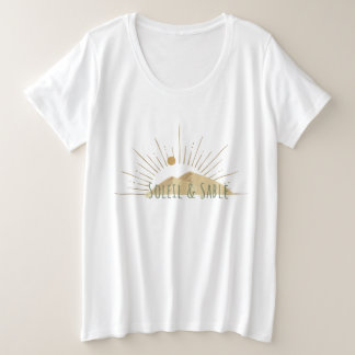 sun and sand plus size T-Shirt