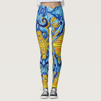 Sun and Sea Leggings