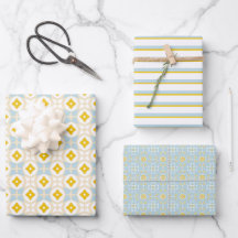 Sun and Sea Series 5 Set of Wrapping Paper