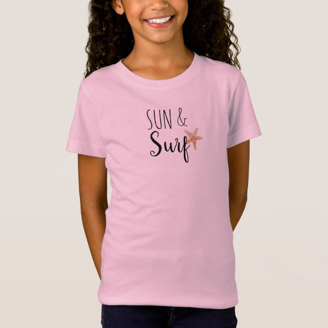 Sun and Surf Starfish Beach T-shirt (Front)