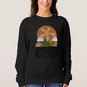 Sun Anti Bullying Rainbow Kindness Matters Sped Te Sweatshirt