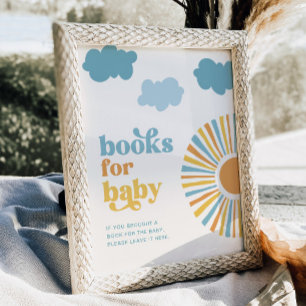 Sun Baby Shower Books for Baby Sign