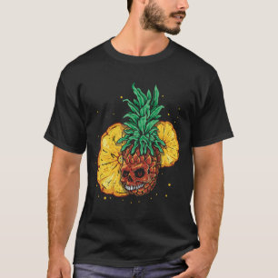 Sun Beach 2022 Skeleton Pineapple Fruit Tropical S T-Shirt