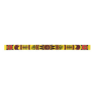 Sun Bear Yellow 2 Satin Ribbon