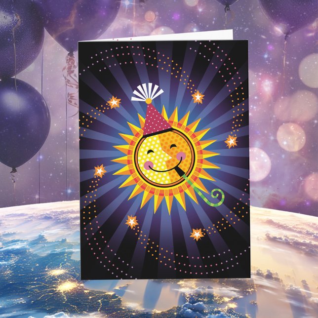Sun Birthday Greeting Card (Creator Uploaded)
