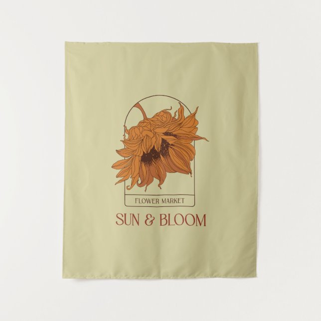 Sun & Bloom Tapestry (Front)