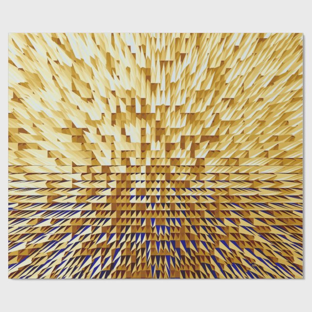 Sun bursting..... wrapping paper (Flat)